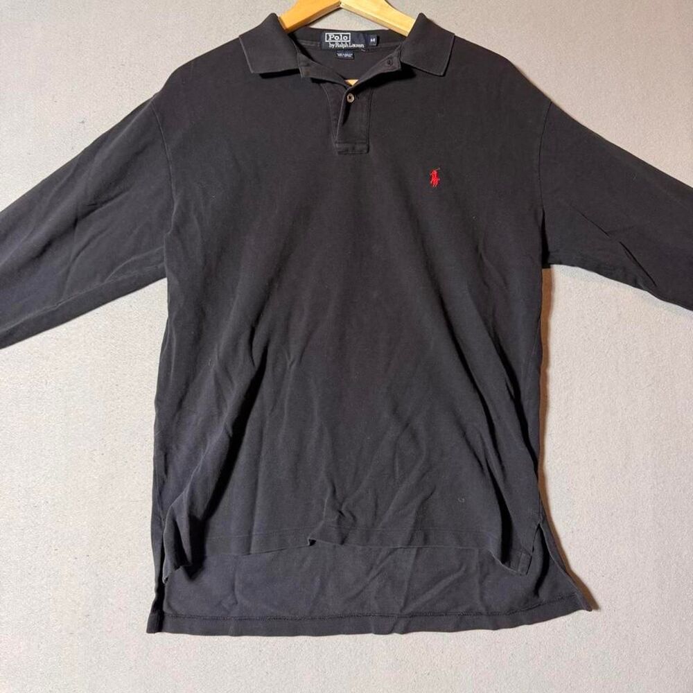 Polo-ralph-lauren Men's Black and Grey Polo-shirts